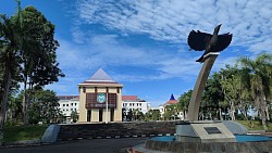 Halaman depan kantor Gubernur